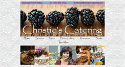 Desktop Screenshot of christies-catering.com